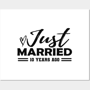 10th Wedding Anniversary - 10 years anniversary Posters and Art